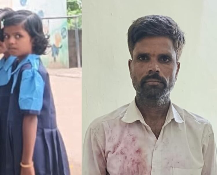 परंडा : शेळगावमध्ये पित्याचा राक्षसी अवतार: पोटच्या नऊ वर्षीय मुलीची कुऱ्हाडीने हत्या