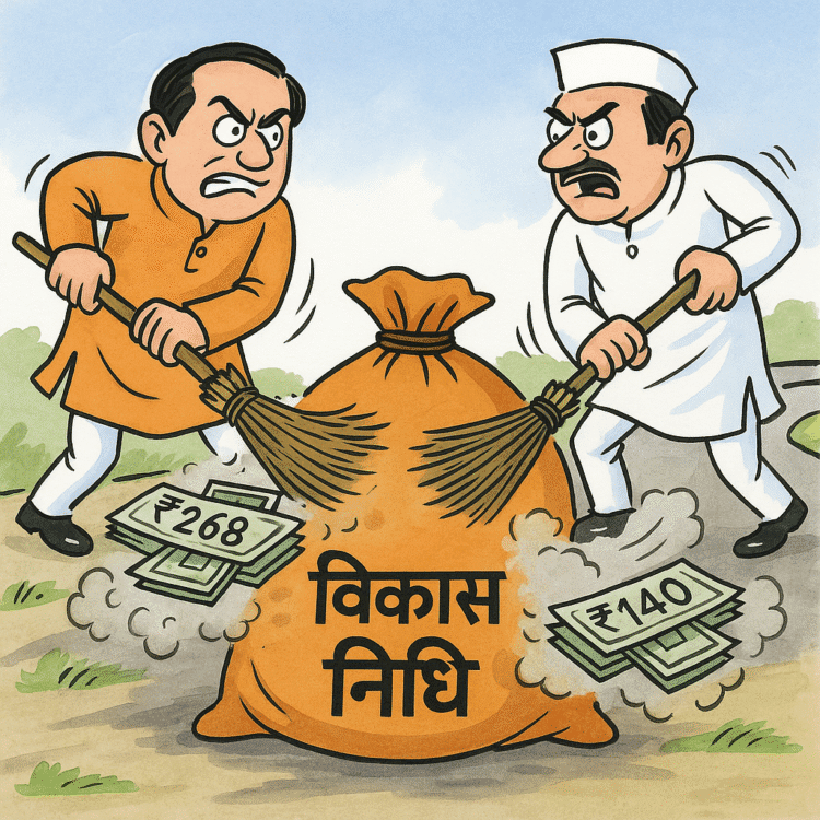 धाराशिवचा विकास की राजकीय कुरघोडीचा आखाडा? ‘शिव’ नावात, पण विकास ‘शवात’!