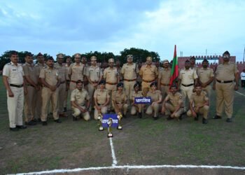 परिक्षेत्रीय पोलीस कर्तव्य मेळाव्यात धाराशिव पोलीस दलाची चमकदार कामगिरी, पटकावले उपविजेतेपद