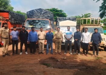 धाराशिवमध्ये अवैध गोवंश कत्तलखान्यावर छापा, तिघे जेरबंद; ४३ लाखांचा मुद्देमाल जप्त