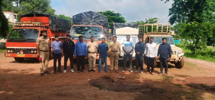 धाराशिवमध्ये अवैध गोवंश कत्तलखान्यावर छापा, तिघे जेरबंद; ४३ लाखांचा मुद्देमाल जप्त