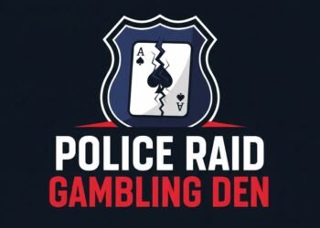 वाखरवाडीच्या समाज मंदिरातच जुगाराचा अड्डा; ढोकी पोलिसांच्या छाप्यात नऊ जण ताब्यात