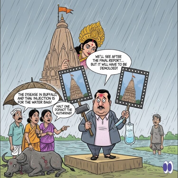 तुळजाभवानीचं शिखर आणि भक्तांचा राजकीय आखाडा