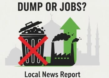 वडगाव सिद्धेश्वरमध्ये प्रस्तावित कचरा प्रकल्पाला तीव्र विरोध, औद्योगिक विकासाची मागणी