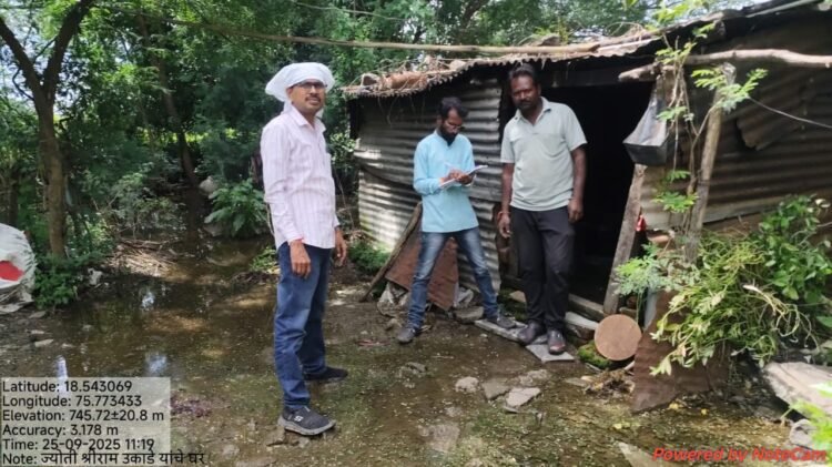 धाराशिव जिल्ह्यात अतिवृष्टीचा कहर: सव्वादोन लाख हेक्टरवरील पिकांना फटका