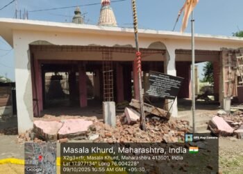 मसला खुर्द येथील शासकीय सभागृह पाडकाम प्रकरण: दोन महिने उलटूनही कारवाई शून्य; प्रशासनाचा दोषींना ‘वरदहस्त’?