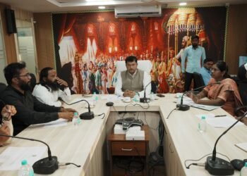 तुळजाभवानी मातेचा शाकंभरी नवरात्र महोत्सव २० डिसेंबरपासून; जिल्हाधिकाऱ्यांच्या उपस्थितीत तयारीचा आढावा संपन्न