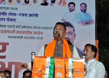 “प्रताप सरनाईक ने एक बार कमिटमेंट कर दी, तो…” उमरग्यात पालकमंत्र्यांची ‘फिल्मी’ डायलॉगबाजी