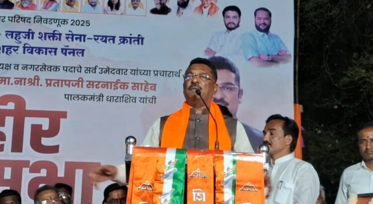 “प्रताप सरनाईक ने एक बार कमिटमेंट कर दी, तो…” उमरग्यात पालकमंत्र्यांची ‘फिल्मी’ डायलॉगबाजी