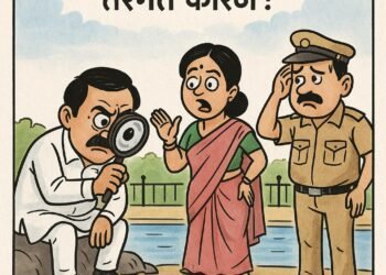 “धाराशिव फाइल्स : हातलादेवीतली ‘मिस्टर इंडिया’ कारंजी आणि ७५ लाखांची जादू!”