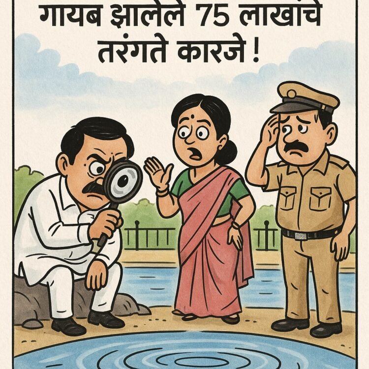 “धाराशिव फाइल्स : हातलादेवीतली ‘मिस्टर इंडिया’ कारंजी आणि ७५ लाखांची जादू!”