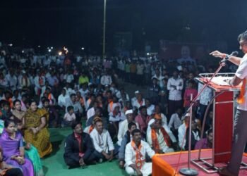 लोहारा तालुक्यात प्रचाराचा धुरळा! खासदार ओमराजे व आमदार स्वामींच्या झंझावाती सभा