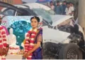 वाशी : हृदयद्रावक! परीक्षेला जाताना भीषण अपघात; चार दिवसांपूर्वीच साखरपुडा झालेल्या नववधू-वराचा जागीच मृत्यू