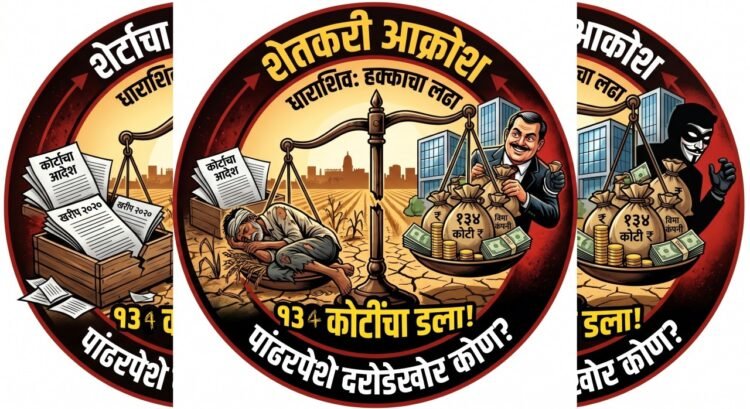 कोर्टाचा आदेश बासनात, विमा कंपनी जोमात अन् शेतकरी कोमात! धाराशिवच्या १३४ कोटींवर डल्ला मारणारे ‘पांढरपेशे दरोडेखोर’ कोण?