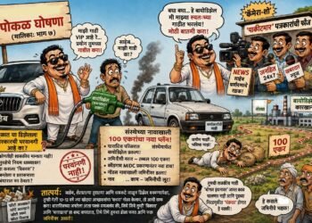 फेसबुक पिंट्या उर्फ पावशेरसिंहाचा नवा ‘इको-फ्रेंडली’ स्टंट!