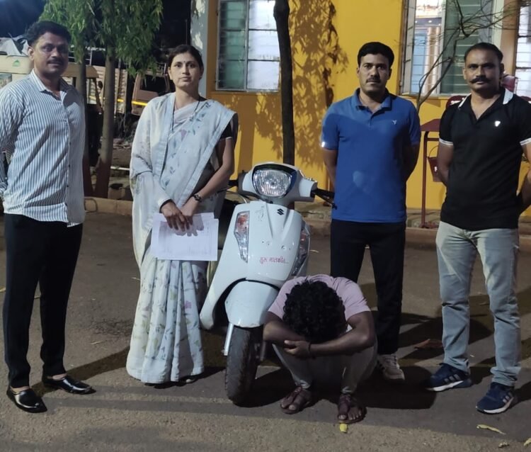 धाराशिवमध्ये स्थानिक गुन्हे शाखेची मोठी कारवाई; समर्थनगर येथून चोरलेली मोटरसायकल जप्त, अट्टल चोरट्याला बेड्या
