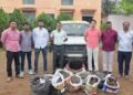 धाराशिवमध्ये सोलर अन् पवनचक्कीचे साहित्य चोरणारी टोळी गजाआड; स्थानिक गुन्हे शाखेची कारवाई, १० गुन्हे उघड