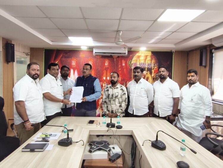 तुळजाभवानी मंदिर संस्थानातील सिक्युरिटी कंपन्यांच्या गैरव्यवहाराविरोधात आंदोलन छेडण्याचा इशारा
