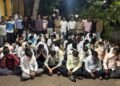 कळंबमधील हायप्रोफाईल जुगार अड्ड्यावर पोलिसांचा छापा; ५९ जणांवर गुन्हे, २० लाखांचा मुद्देमाल जप्त