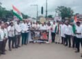 राहुल गांधी यांच्या अटकेच्या निषेधार्थ धाराशिवात काँग्रेसचे आंदोलन