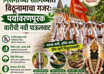 निसर्गाच्या सानिध्यात विठूनामाचा गजर… हरित वारीची नवी पाऊलवाट