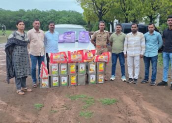 रूई (ढोकी) येथील किराणा दुकान फोडणारे तीन सराईत गुन्हेगार जेरबंद; साडेसहा लाखांचा मुद्देमाल जप्त
