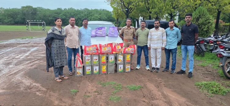 रूई (ढोकी) येथील किराणा दुकान फोडणारे तीन सराईत गुन्हेगार जेरबंद; साडेसहा लाखांचा मुद्देमाल जप्त