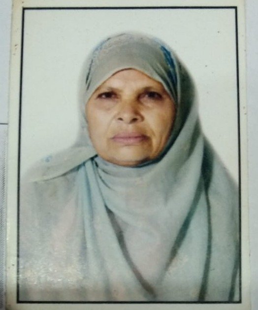 पत्रकार जब्बार भाई यांच्या मातोश्री खैरुन्निसा शेख यांचे निधन