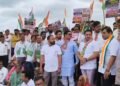 तामलवाडी टोलनाक्यावरील स्थानिकांच्या रोजगारासाठी काँग्रेसचा एल्गार; व्यावसायिकांना हटविण्याच्या कारवाईविरोधात तीव्र आंदोलन!