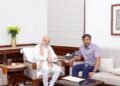 अमित शहा यांची खासदार ओमराजे निंबाळकर यांनी घेतली भेट