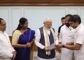 पंतप्रधान मोदींची भेट घेत ओमराजे निंबाळकरांनी मांडल्या धाराशिवच्या विकासाच्या मागण्या