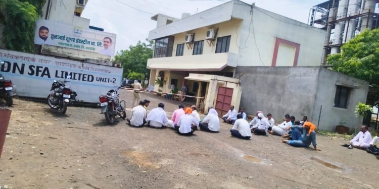 भाजप आमदार राणाजगजितसिंह पाटलांच्या DDN साखर कारखान्याविरोधात संतापाचा भडका