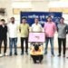 भाटसांगवी पाटीजवळ स्थानिक गुन्हे शाखेची धडक कारवाई; गावठी पिस्तूल व जिवंत काडतुसासह एकास रंगेहात पकडले