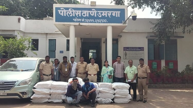उमरगा पोलिसांची मोठी कारवाई : इनोव्हा कारमधून बेकायदेशीर गुटख्याची आंतरराज्य तस्करी उघड